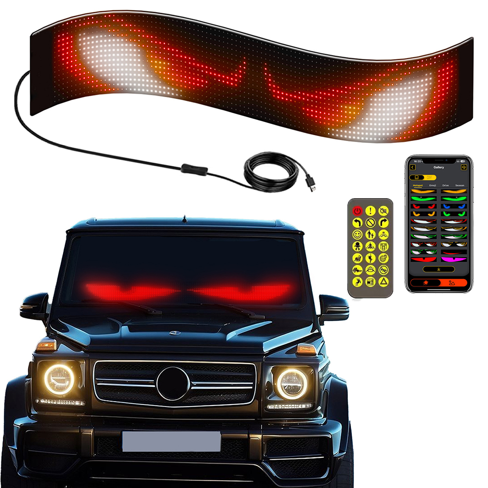 Smart Home Logo - Truck Car Devil Eye LED Sign