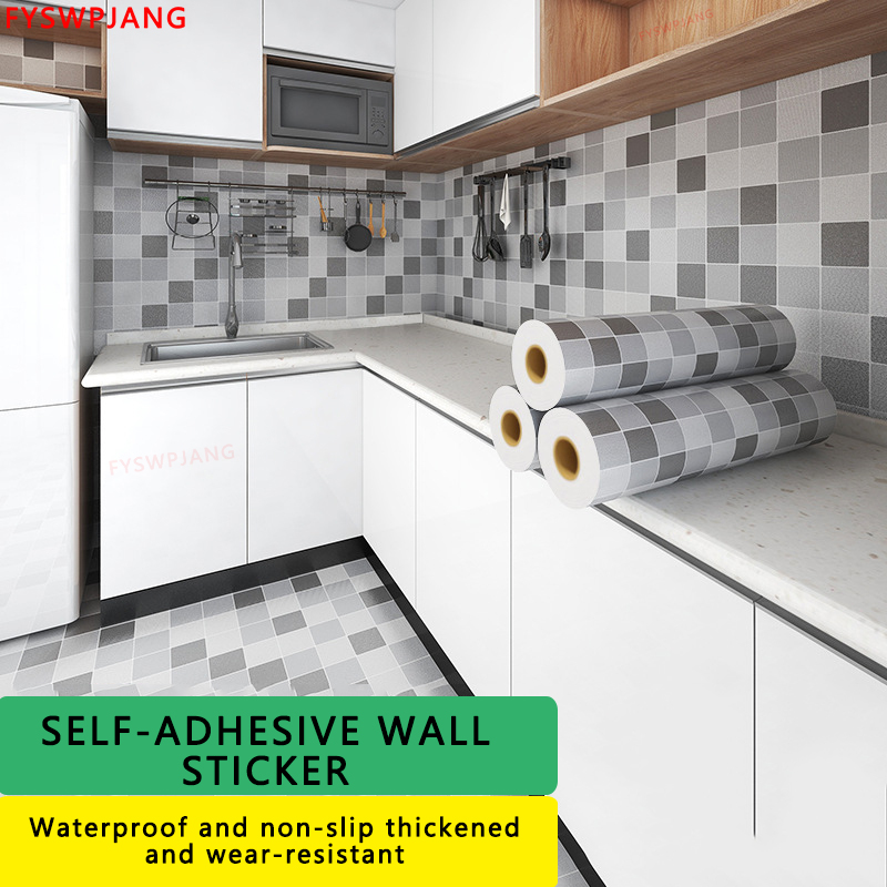 Smart Home Film - Waterproof Kitchen 3D Wall Stickers Bathroom