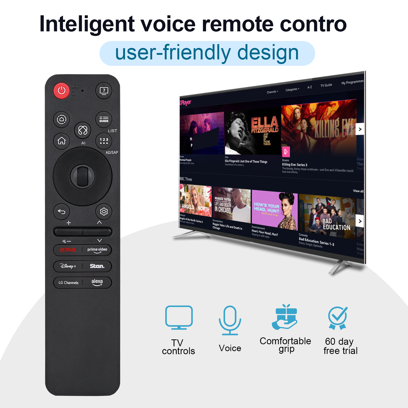 Smart Home Lg - for LG Smart TV Remote,Replacement Magic
