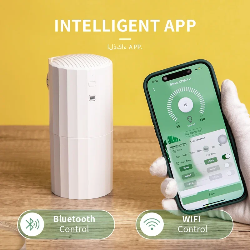 Smart Humidifier - Namste 250m³ Smart Essential Oil Diffuser