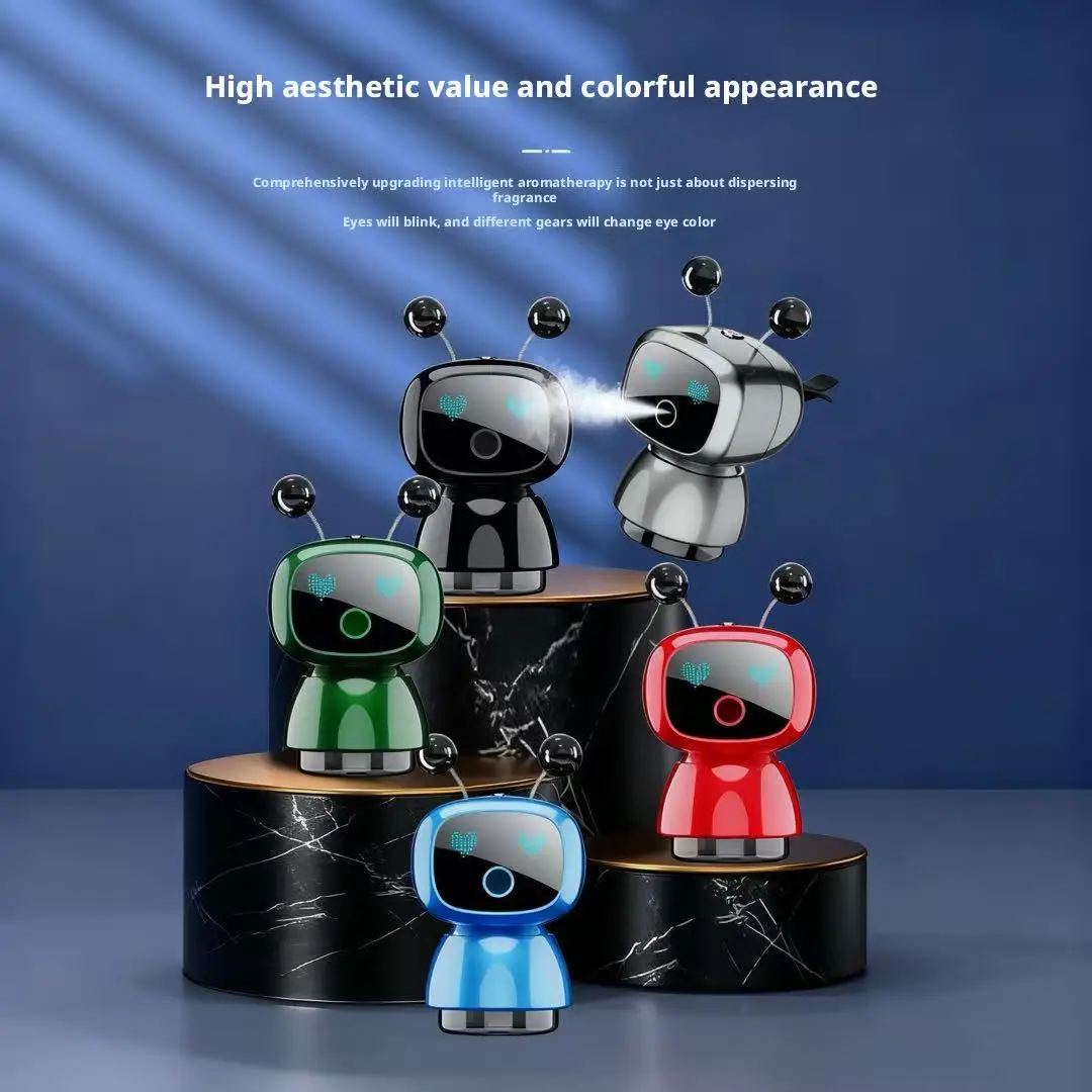 Smart Humidifier - Smart Car Aromatherapy Robot Car Perfume