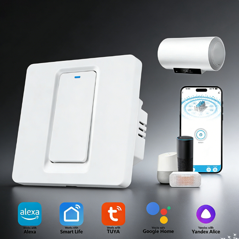Smart Home Yale - Smart Water Heater Switch/WiFi&Bluetooth Touch Control
