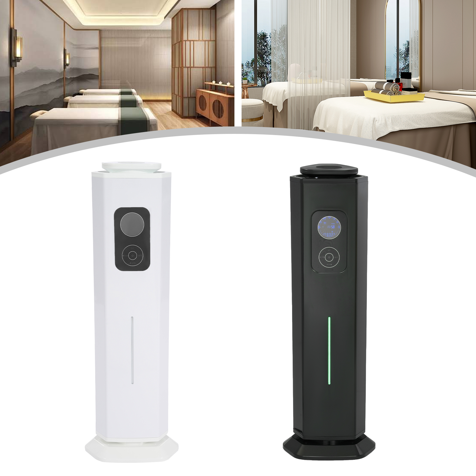 Smart Home Market - 800ml Smart Essential Oil Diffuser Bluetooth