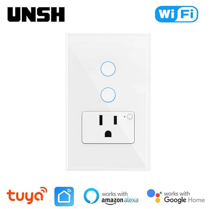 Smart Home Touchscreen Control Panel - Tuya WiFi Smart Light Switch Mexico