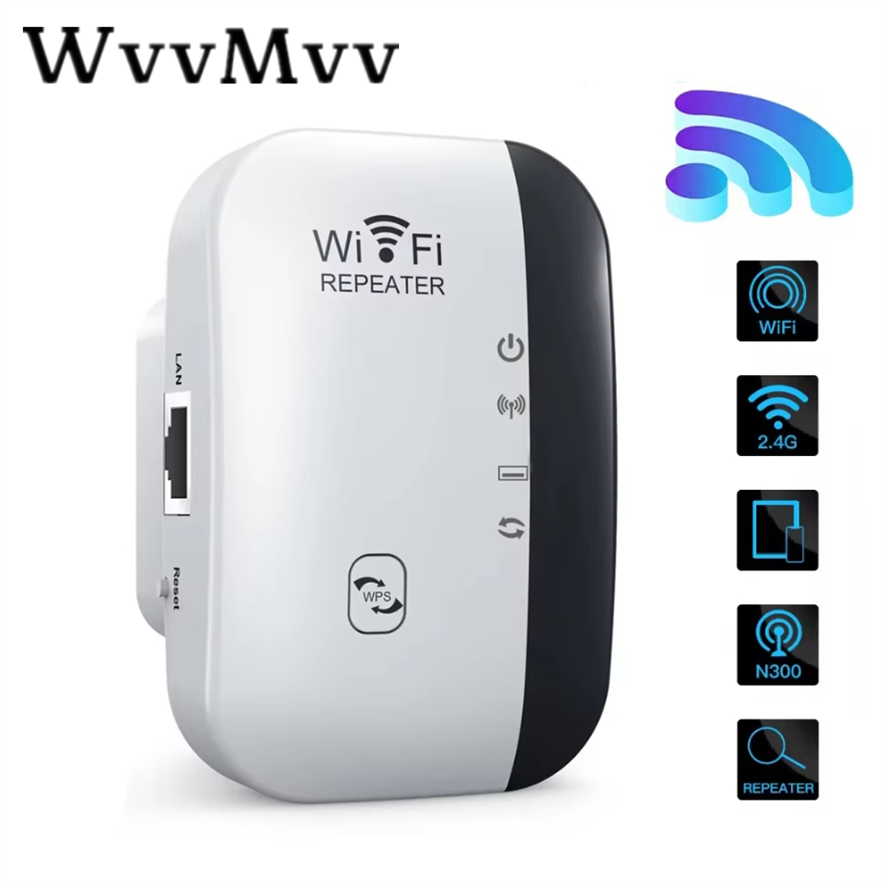 Smart Home Network - Wireless Signal Booster Wifi Extender Small