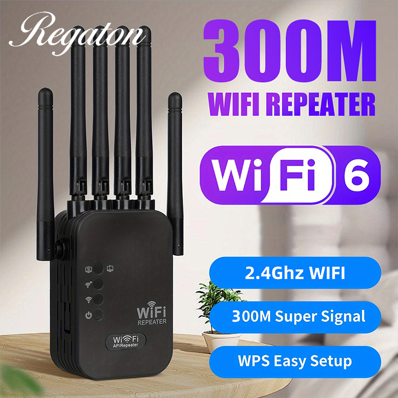 High Gain 300M WiFi Signal Boo - مراجعة Smart Home Network وسعره