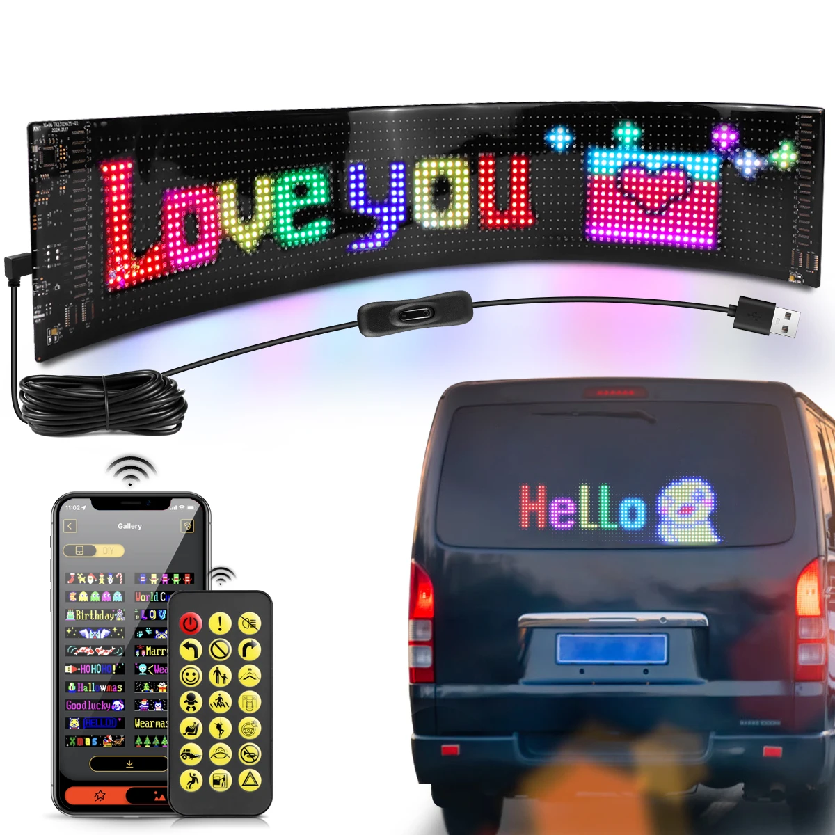 Truck Car Devil Eye LED Sign C - مراجعة Smart Home Logo وسعره