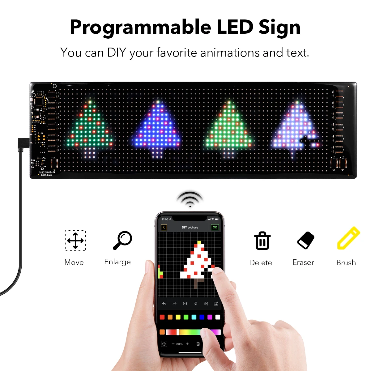 Truck Car Devil Eye LED Sign C - مراجعة Smart Home Logo وسعره