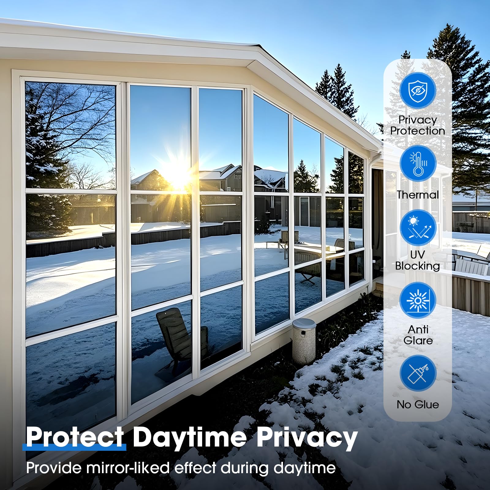 Anti Look Window Vinyl Glass P - مراجعة Smart Home Film وسعره