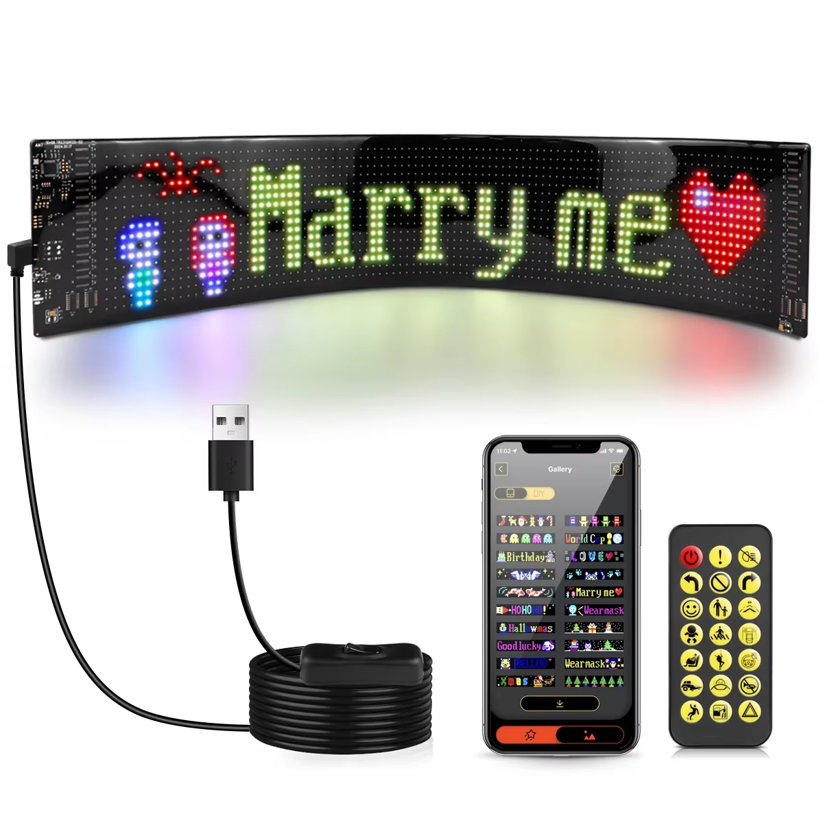 Scrolling Advertising LED Sign - مراجعة Smart Home Logo وسعره