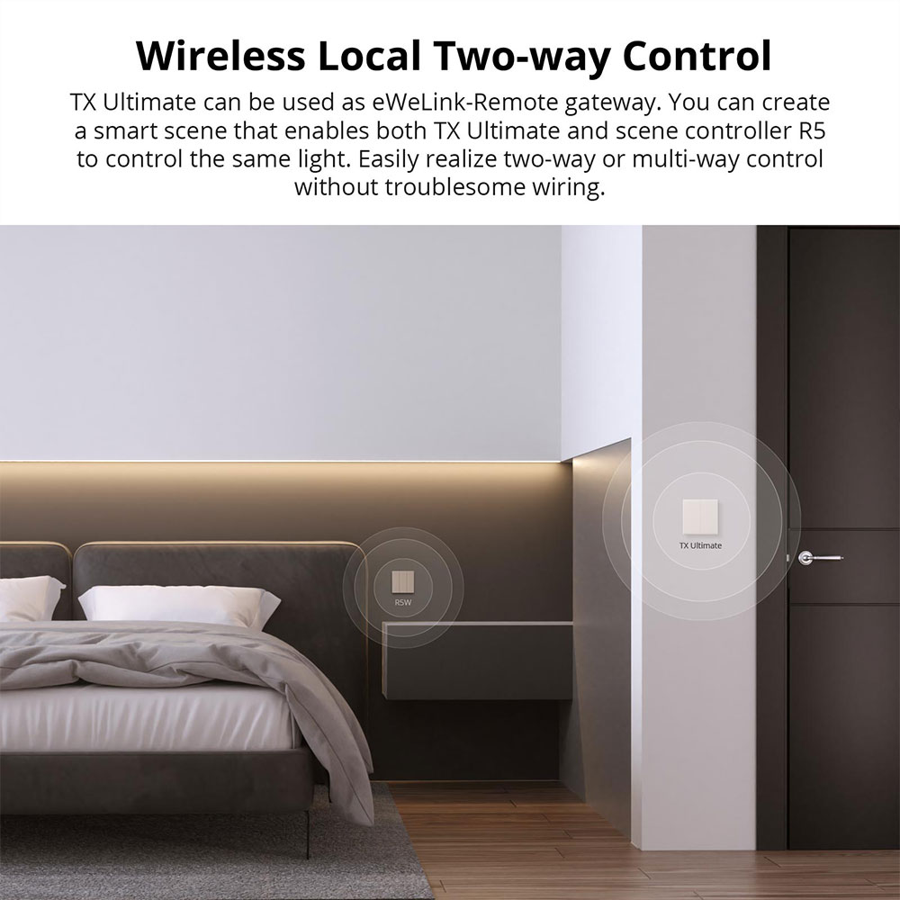 SONOFF TX Ultimate Smart WiFi  - مراجعة Alexa Compatible Bulb وسعره
