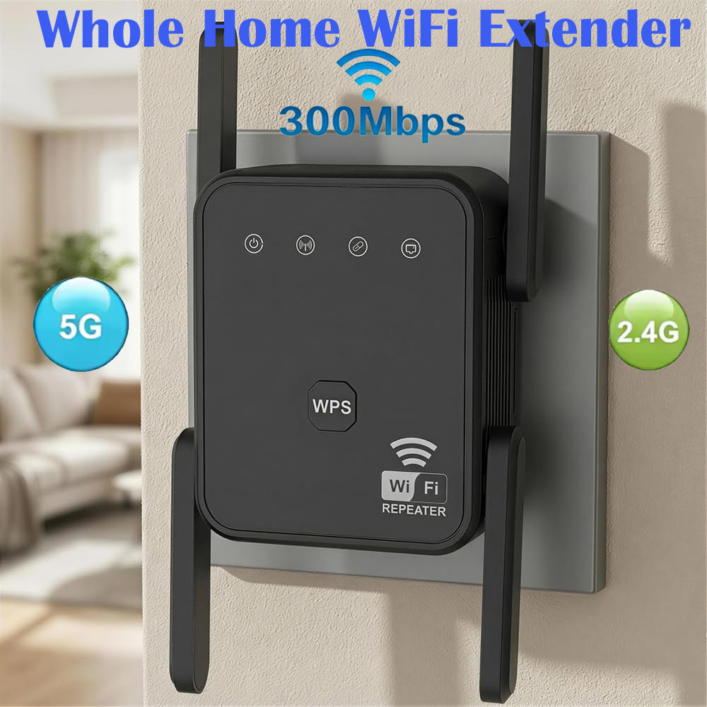 2026 New WiFi Repeater 300Mbps - مراجعة Smart Home Network وسعره
