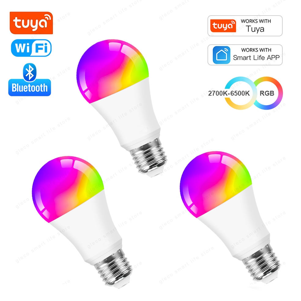 Tuya Smart Led Light Bulb E27  - مراجعة Alexa Compatible Bulb وسعره