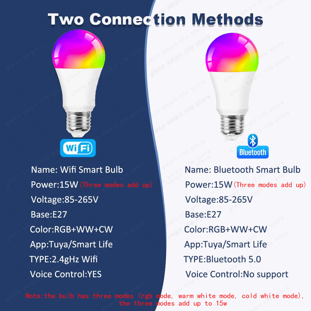 Tuya Smart Led Light Bulb E27  - مراجعة Alexa Compatible Bulb وسعره