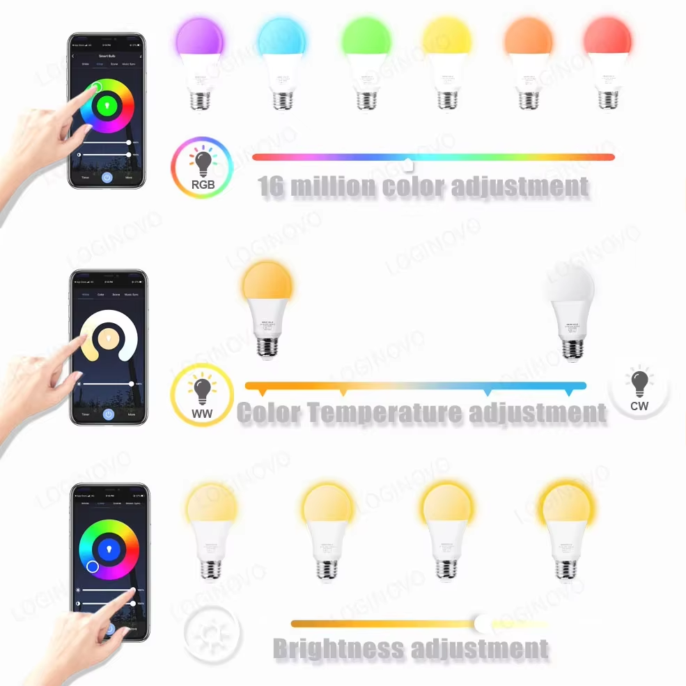 Tuya Smart Led Light Bulb E27  - مراجعة Alexa Compatible Bulb وسعره