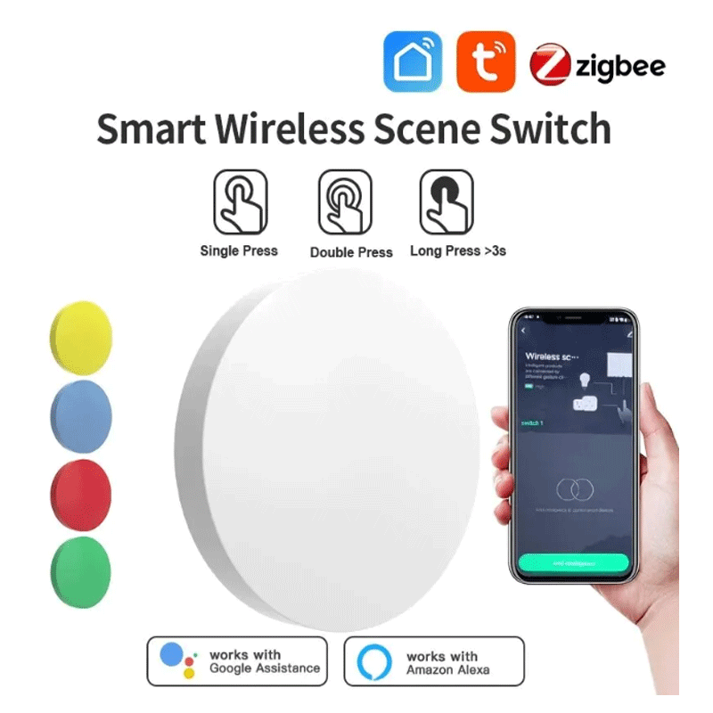 Tuya ZigBee Smart Wireless But - مراجعة Smart Home Yale وسعره