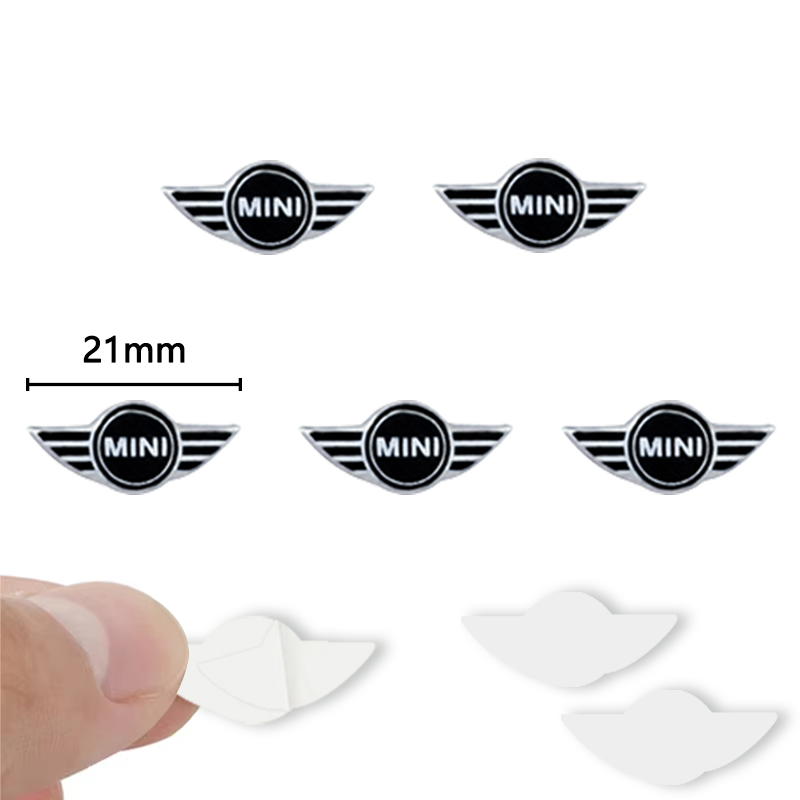 21mm Car Emblem Stickers Remot - مراجعة Smart Home Logo وسعره