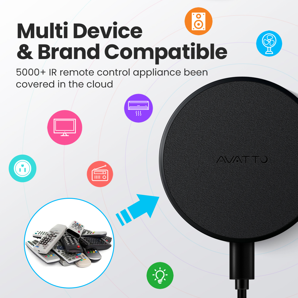 AVATTO Tuya WiFi IR Remote Con - مراجعة Smart Home Lg وسعره