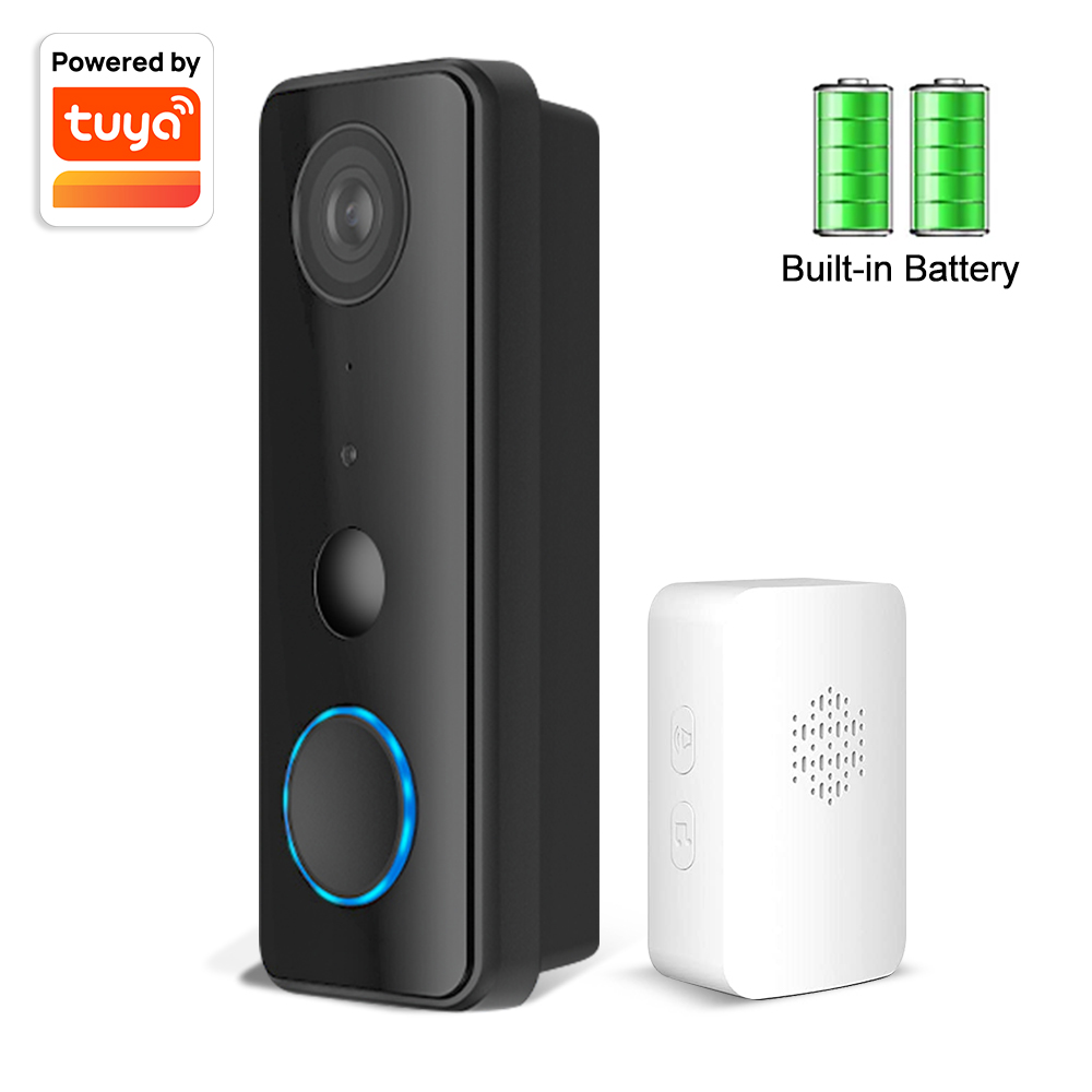 2MP 1080P Tuya APP Bluetooth   - مراجعة Wifi Doorbell Camera وسعره