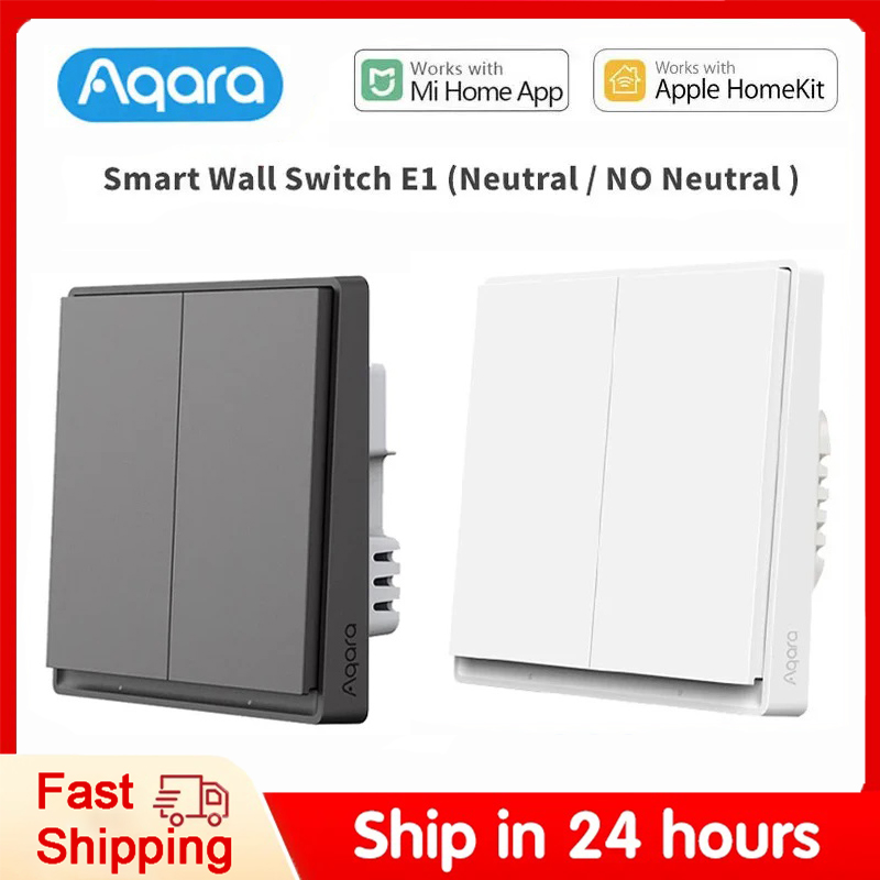 Original Aqara Smart Wall Swit - مراجعة Smart Home Zestaw وسعره