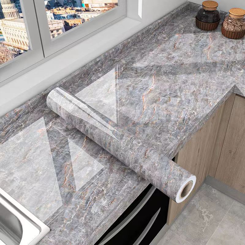 80cm Width Marble Self Adhesiv - مراجعة Smart Home Film وسعره