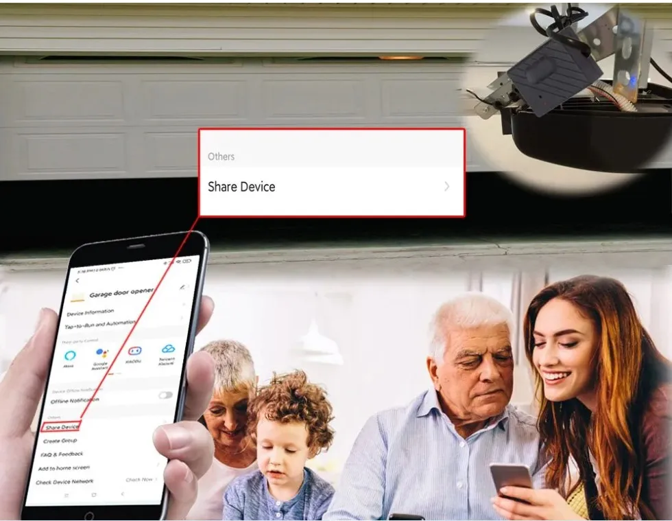 Smart Garage Door Opener Compa - مراجعة Smart Garage Door Opener وسعره