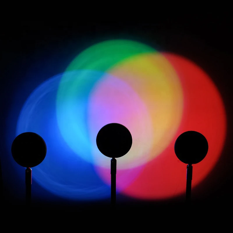 Smart LED Sunset Lamp Colorful - مراجعة Smart Home Network وسعره