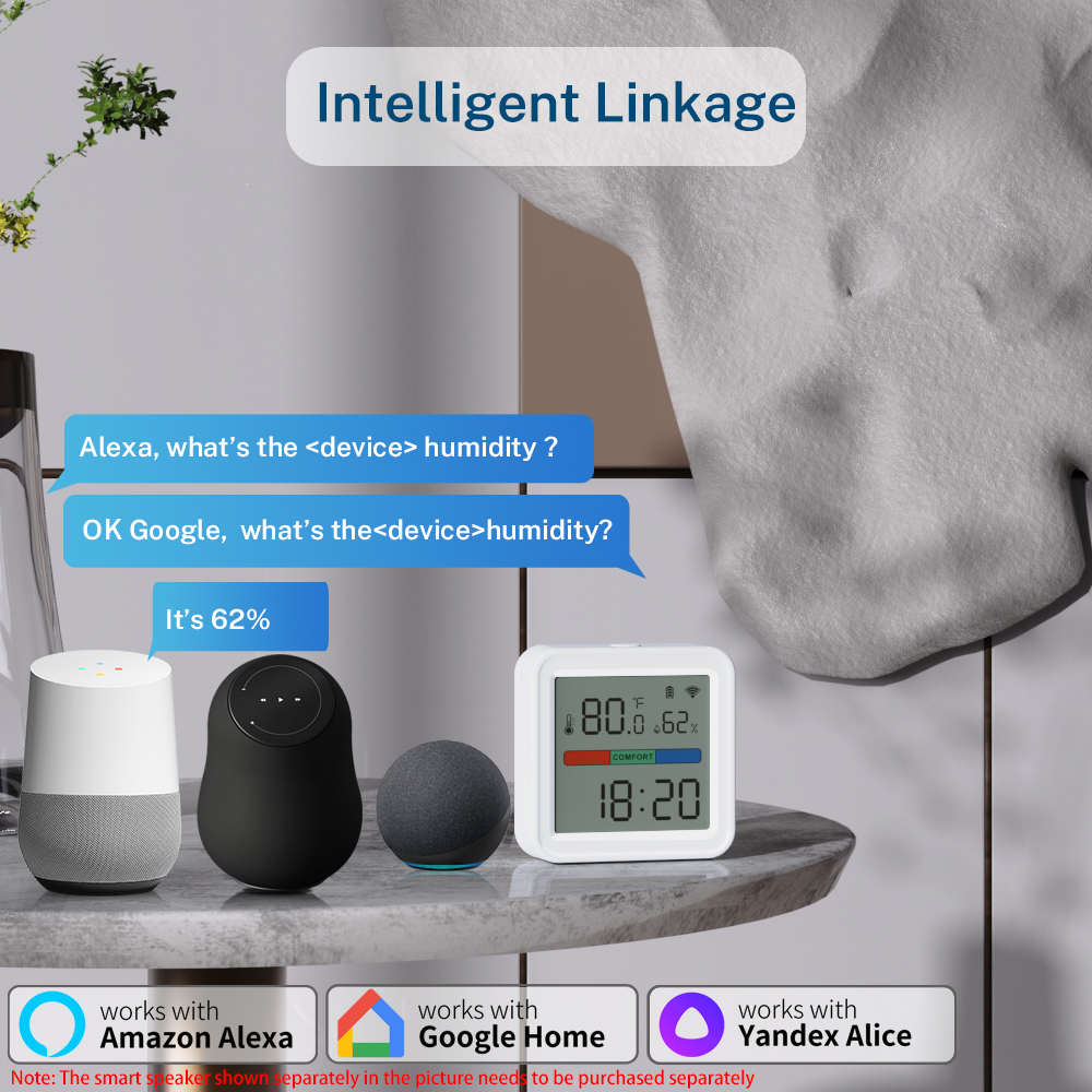 Tuya New WiFi Temperature Humi - مراجعة Smart Home Life وسعره