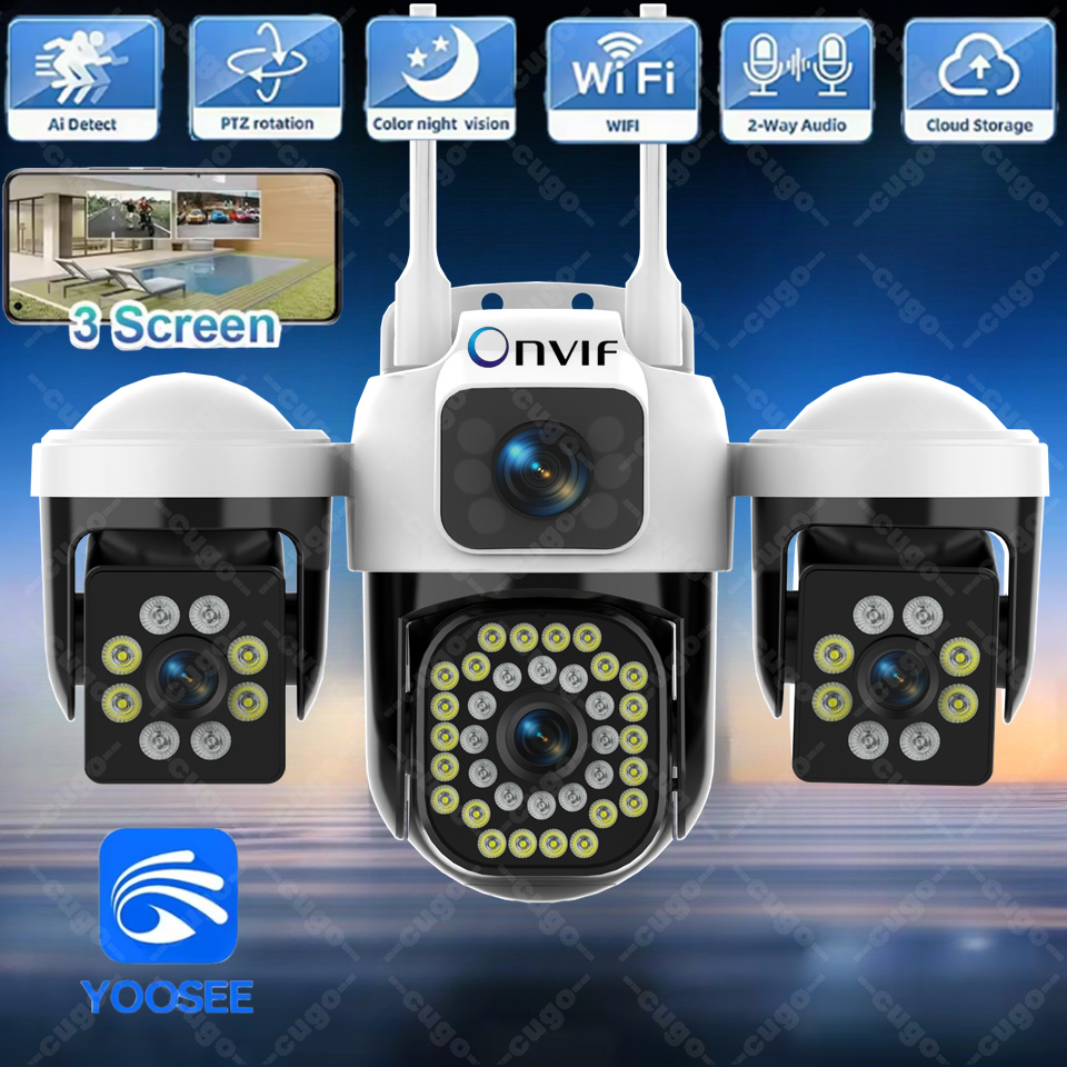 WiFi IP Camera Outdoor 15MP 8K - مراجعة Smart Home Windows App وسعره