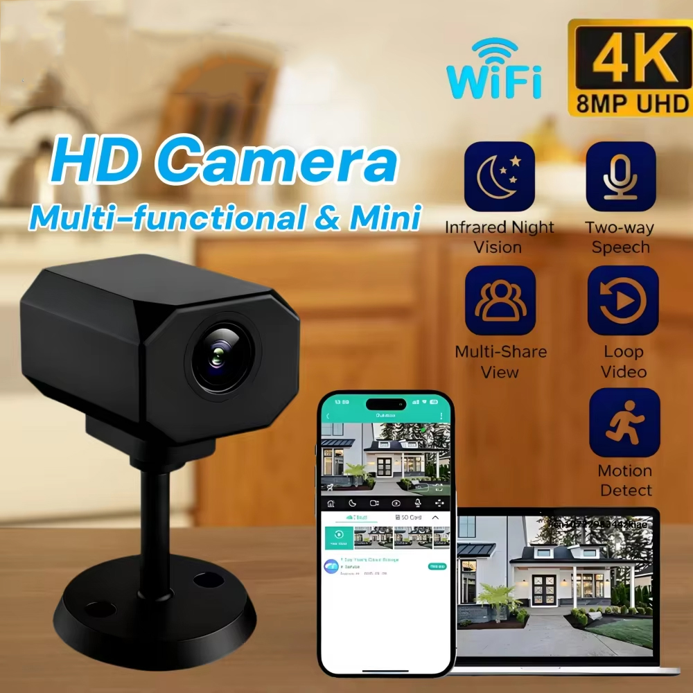 4K HD WiFi Security Camera for - مراجعة Smart Home Life وسعره