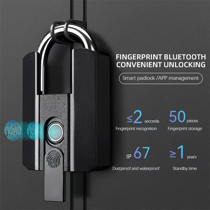 Smart Fingerprint Padlock TTLo - مراجعة Smart Home Key وسعره