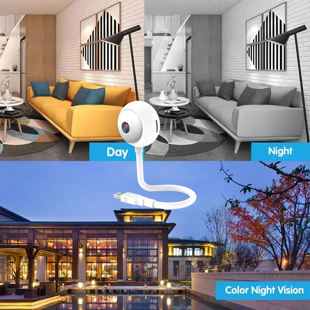 TUYA App Mini WiFi Camera USB  - مراجعة Smart Home Windows App وسعره