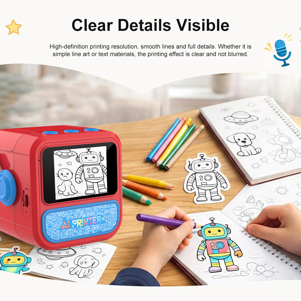 Smart AI Voice Mini Thermal Pr - مراجعة Smart Home Life وسعره