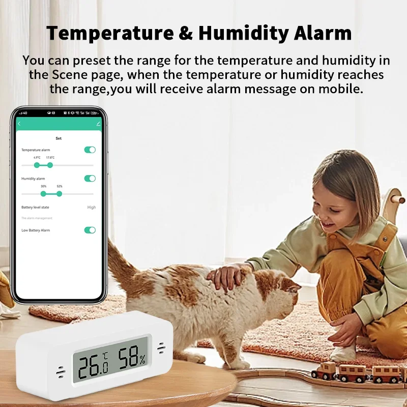 Tuya WiFi Zigbee Mini Temperat - مراجعة Smart Home Tablet وسعره