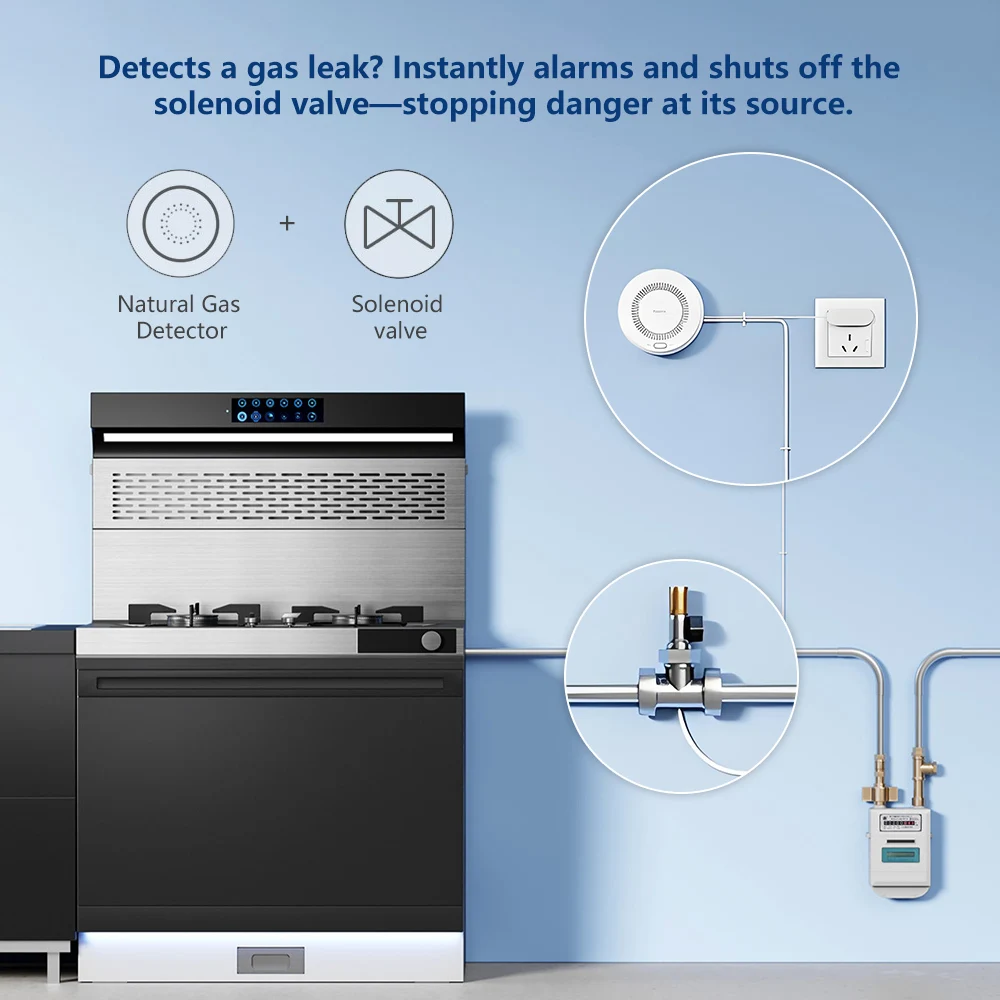 Aqara Natural Gas Detector Sma - مراجعة Smart Home Zestaw وسعره