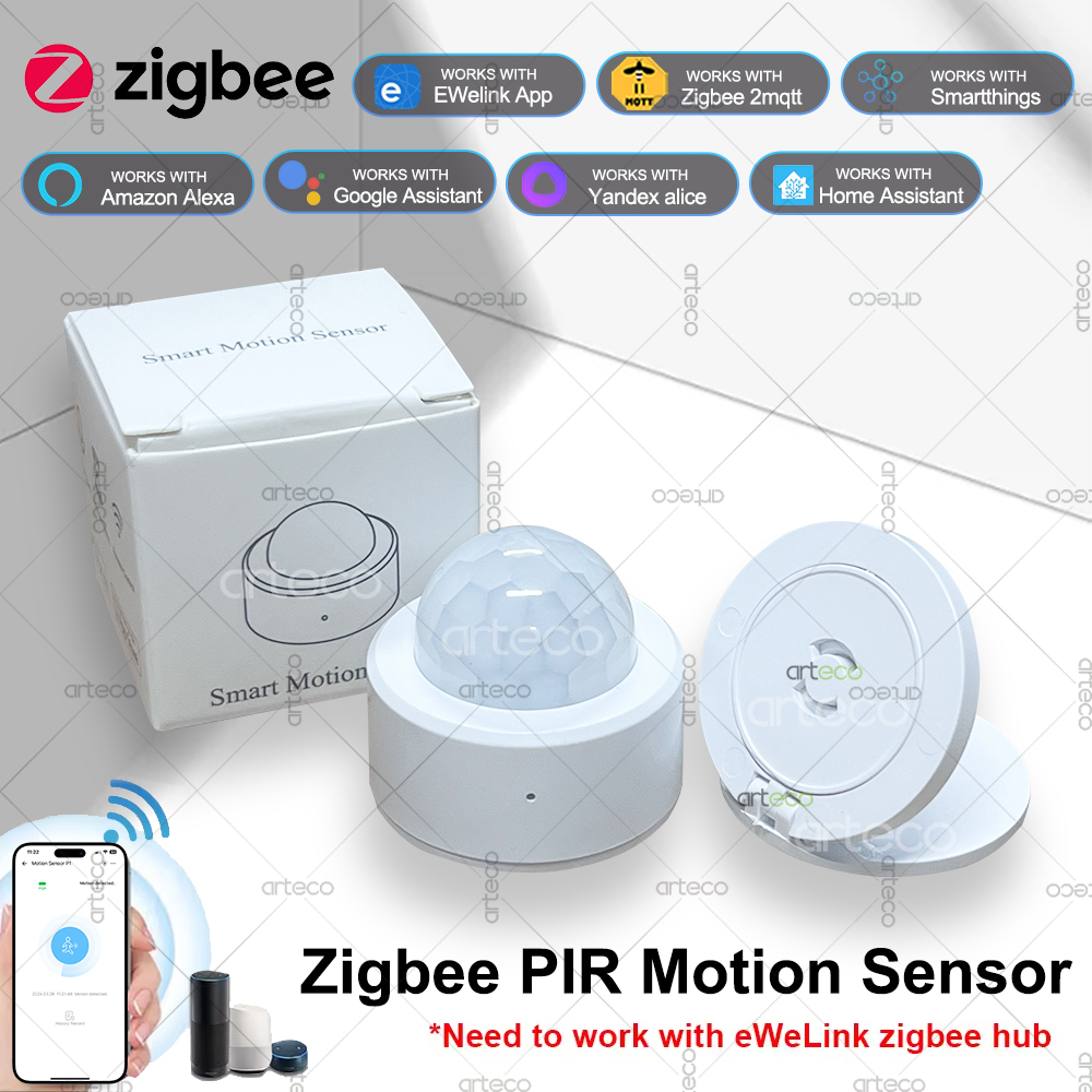 Ewelink Zigbee PIR Motion Sens - مراجعة Smart Home Yale وسعره