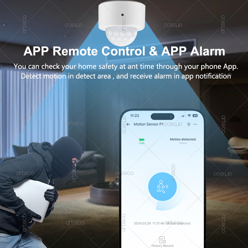 Ewelink Zigbee PIR Motion Sens - مراجعة Smart Home Yale وسعره