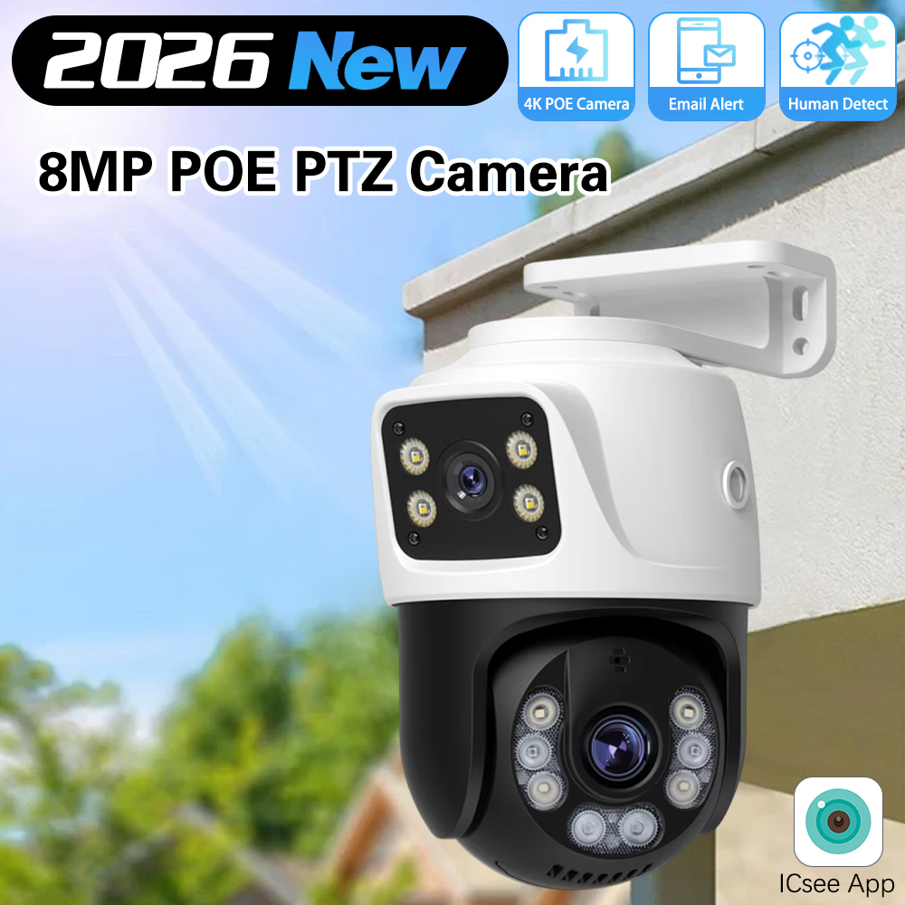 8MP Dual Lens POE ICSee APP Wi - مراجعة Smart Home Windows App وسعره