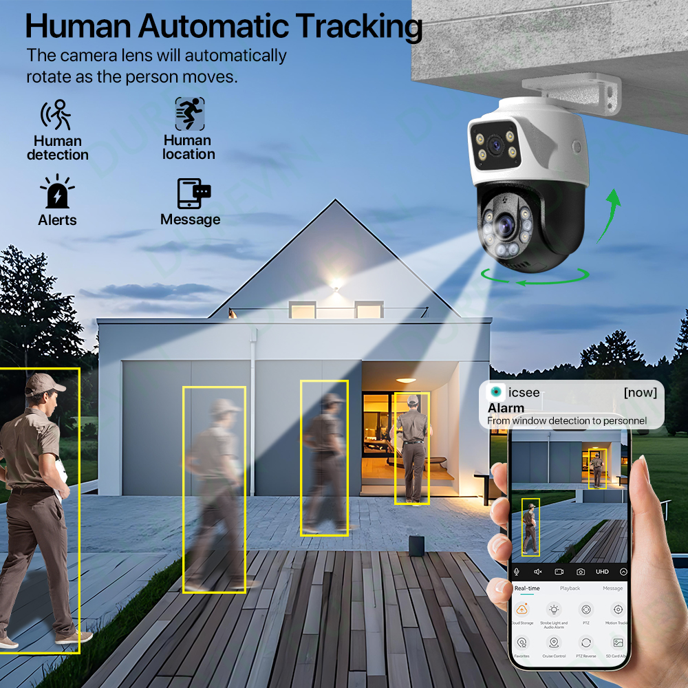 8MP Dual Lens POE ICSee APP Wi - مراجعة Smart Home Windows App وسعره