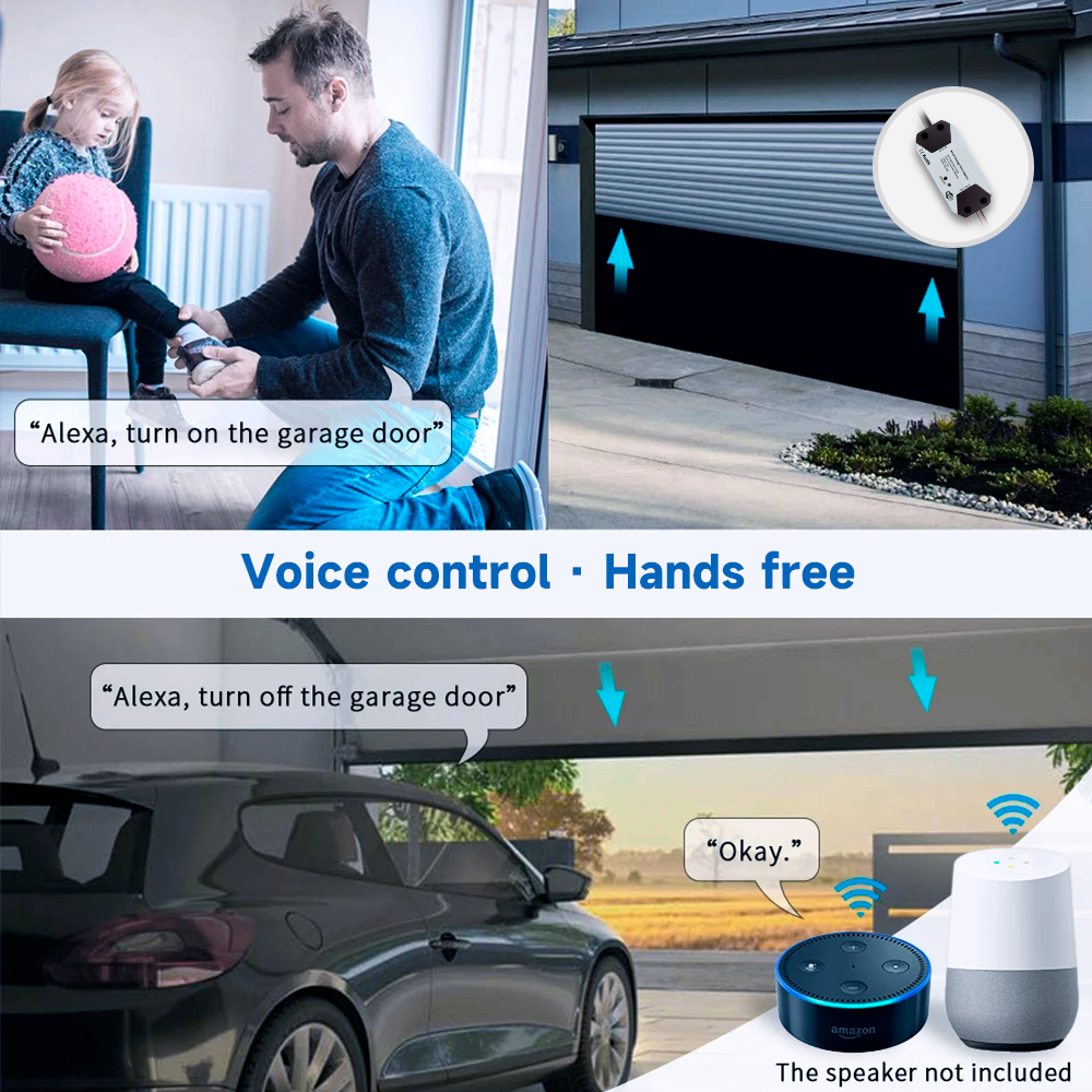 Tuya ZigBee Garage Door Contro - مراجعة Smart Garage Door Opener وسعره
