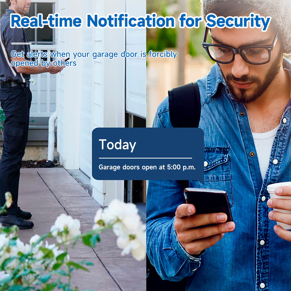 Tuya ZigBee Garage Door Contro - مراجعة Smart Garage Door Opener وسعره
