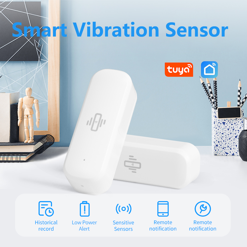 Tuya Smart WiFi Vibration Sens - مراجعة Smart Home Network وسعره