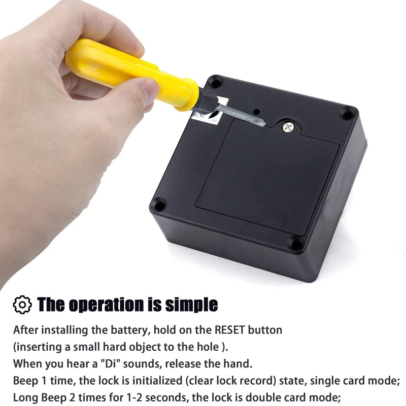 Smart Drawer Electronic RFID D - مراجعة Smart Home Logo وسعره