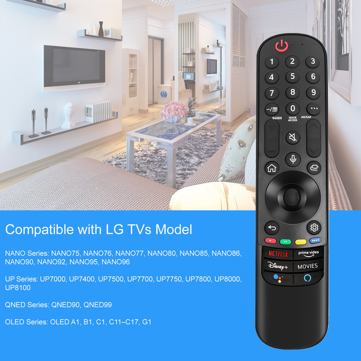 Universal MR21GA Magic Remote  - مراجعة Smart Home Lg وسعره