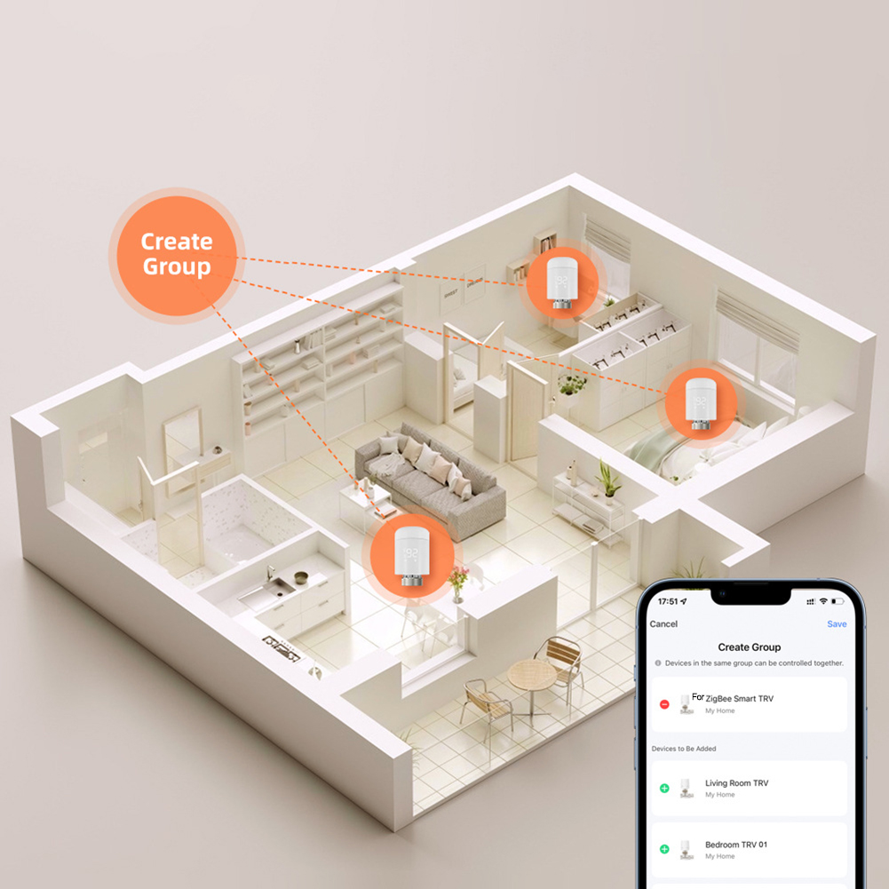 Energy-Saving Valve Smart Ther - مراجعة Smart Home Energy Management وسعره