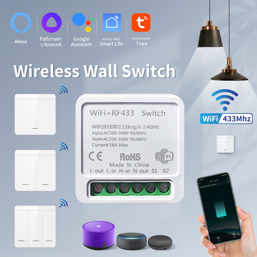 16A/20A Tuya WiFi Smart Switch - مراجعة Alexa Compatible Bulb وسعره