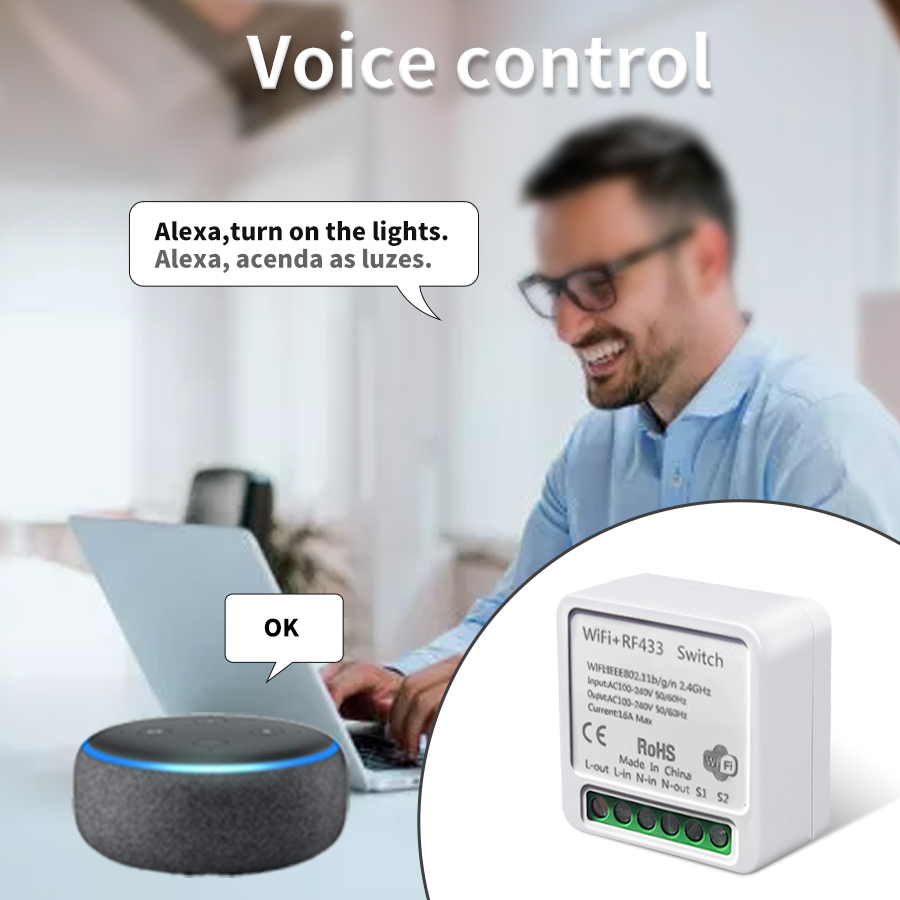 16A/20A Tuya WiFi Smart Switch - مراجعة Alexa Compatible Bulb وسعره