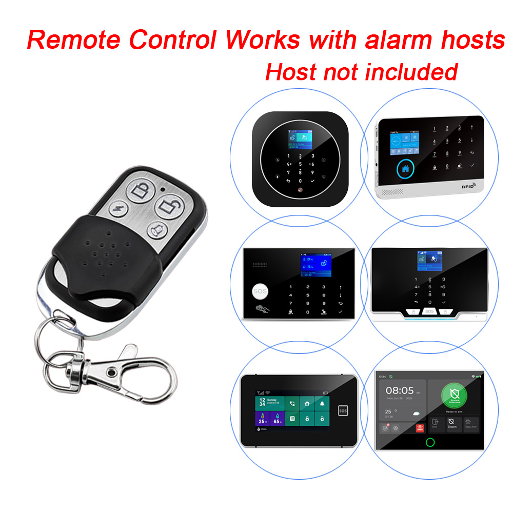 433MHz Wireless Remote Control - مراجعة Smart Home Security System وسعره