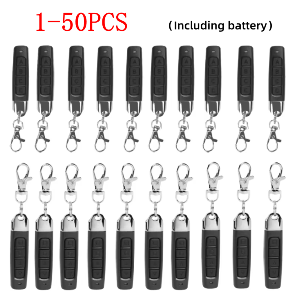 1-50PCS 433mhz Remote Control  - مراجعة Smart Garage Door Opener وسعره