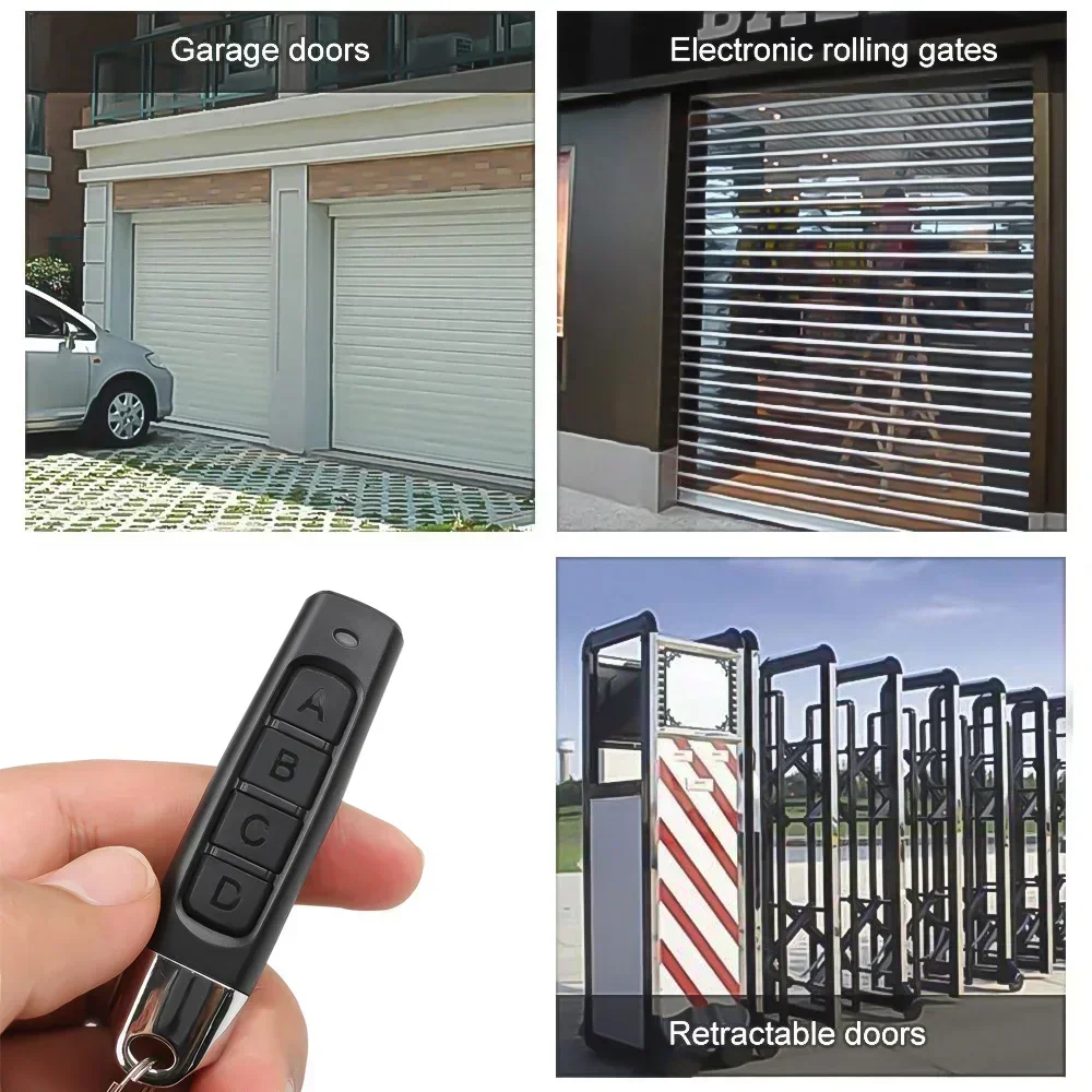 1-50PCS 433mhz Remote Control  - مراجعة Smart Garage Door Opener وسعره